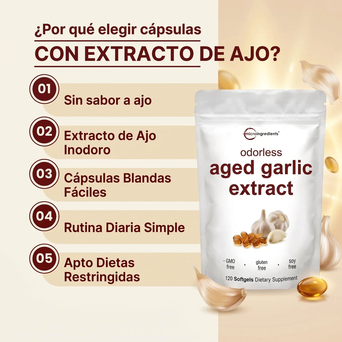 AJO AÑEJADO en Extracto + envío GRATIS