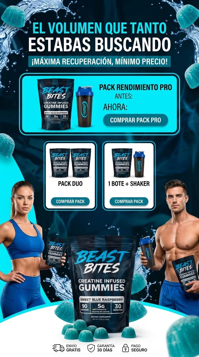 CREATINA Beast Bits GOMITAS 5gr