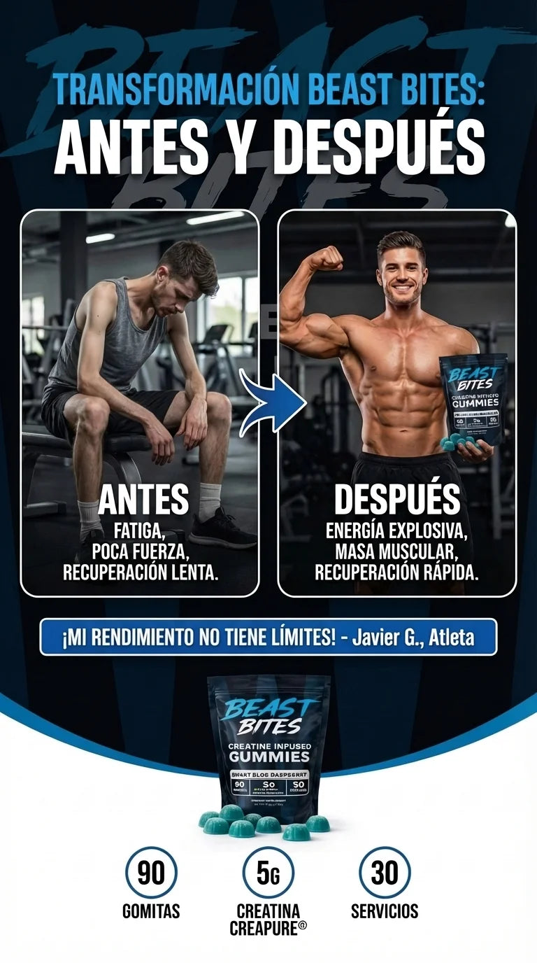 CREATINA Beast Bits GOMITAS 5gr