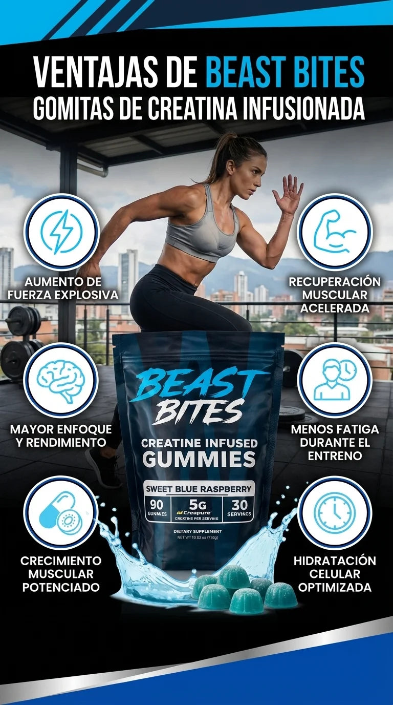 CREATINA Beast Bits GOMITAS 5gr