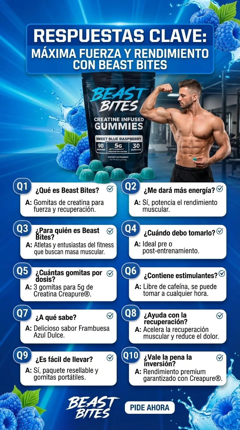CREATINA Beast Bits GOMITAS 5gr