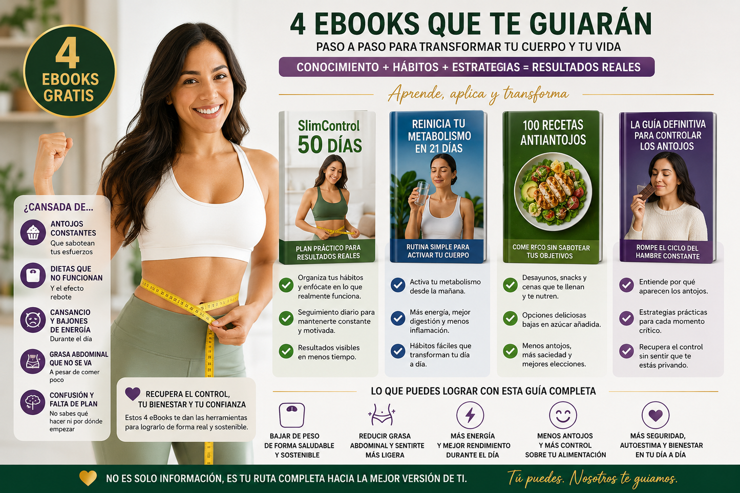 Kit Metabólico + Envío Gratis - Controla tus antojos y pierde grasa sin estar hambrienta