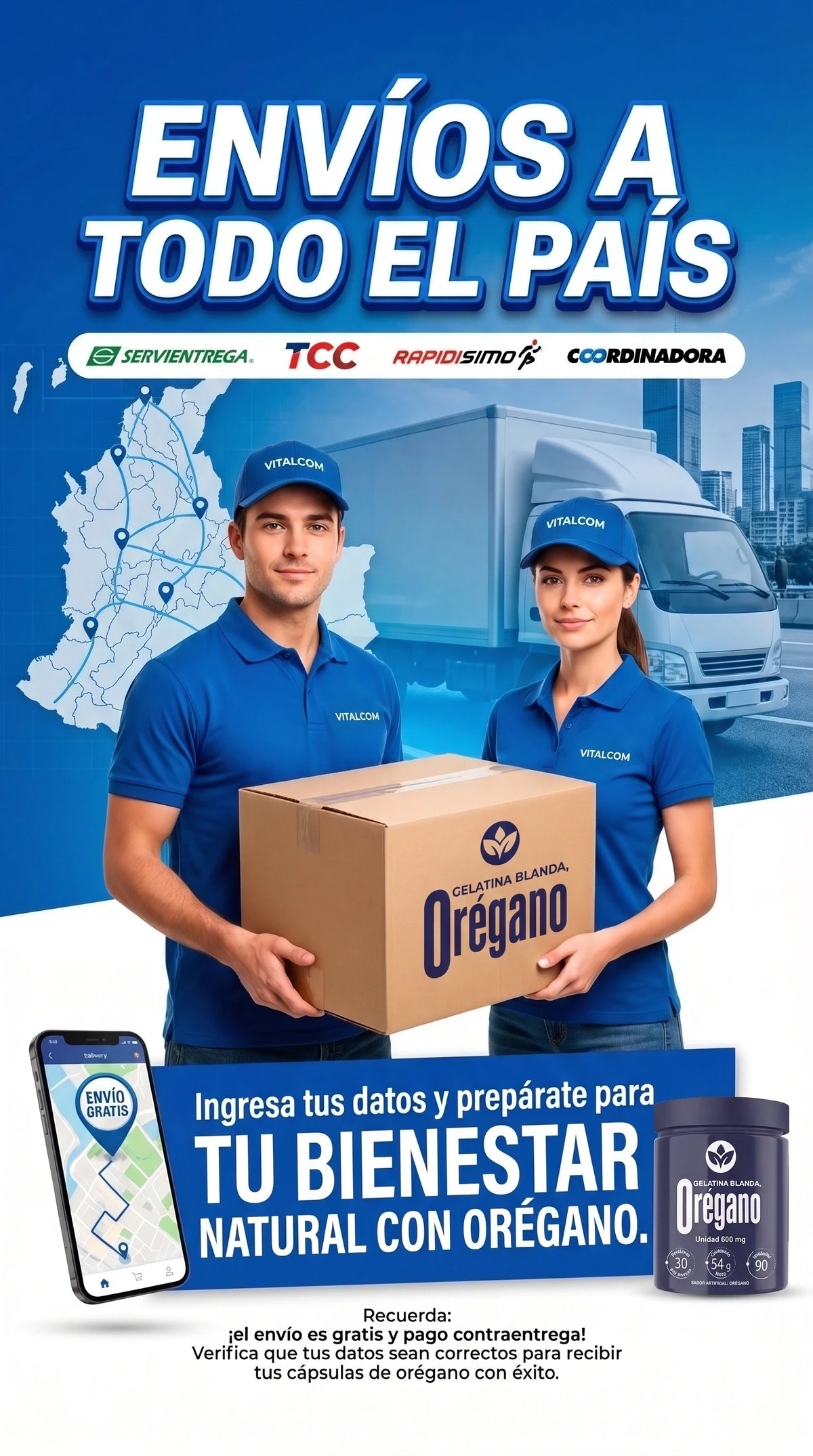 ACEITE DE ORÉGANO + Envío GRATIS