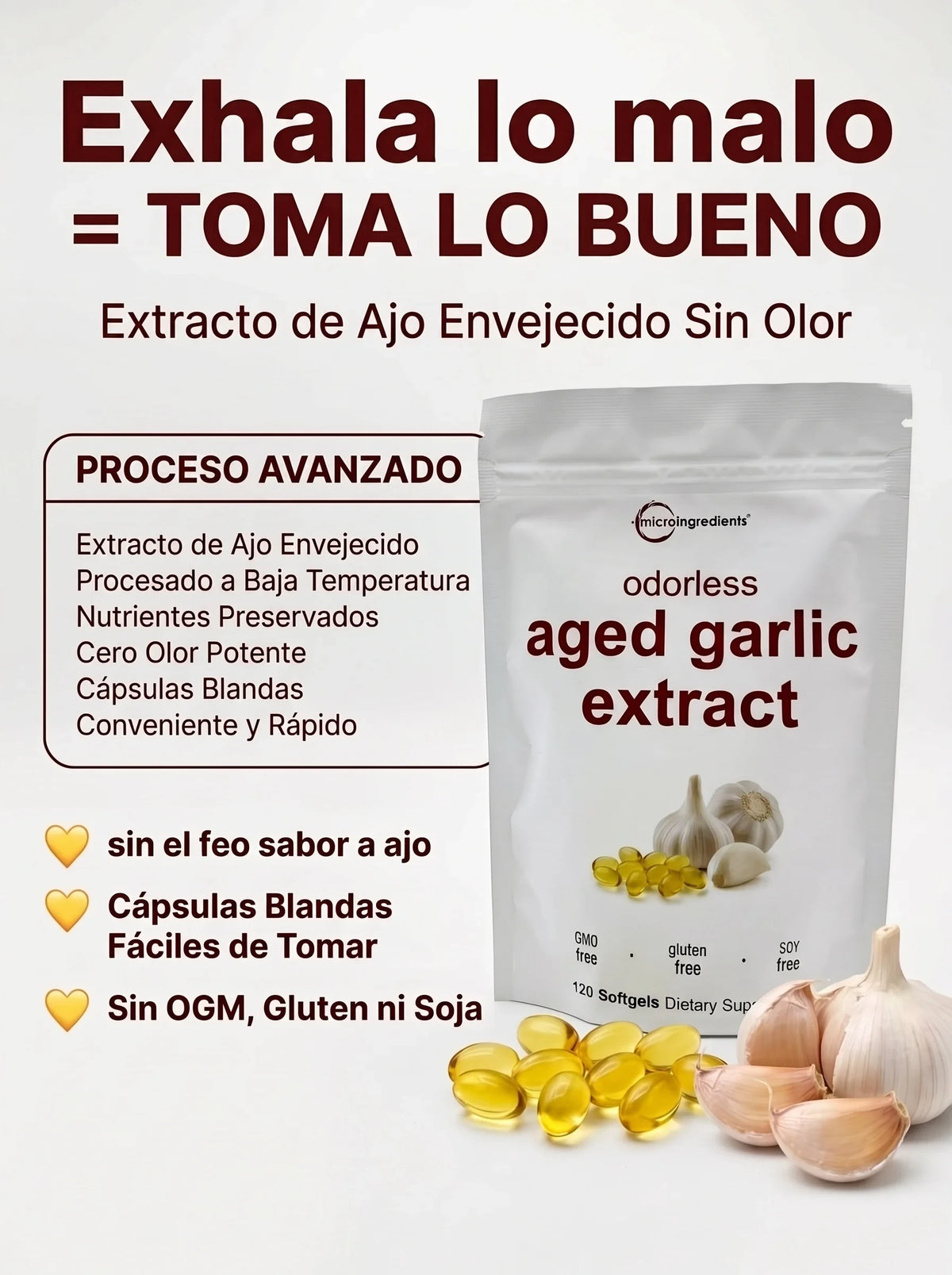 AJO AÑEJADO en Extracto + envío GRATIS