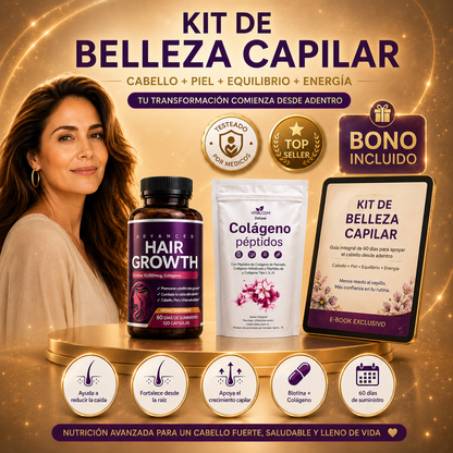 Multi Collagen Péptidos de Colágeno & Hair Growth