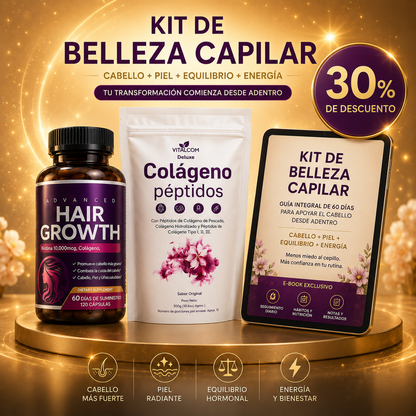 Multi Collagen Péptidos de Colágeno & Hair Growth