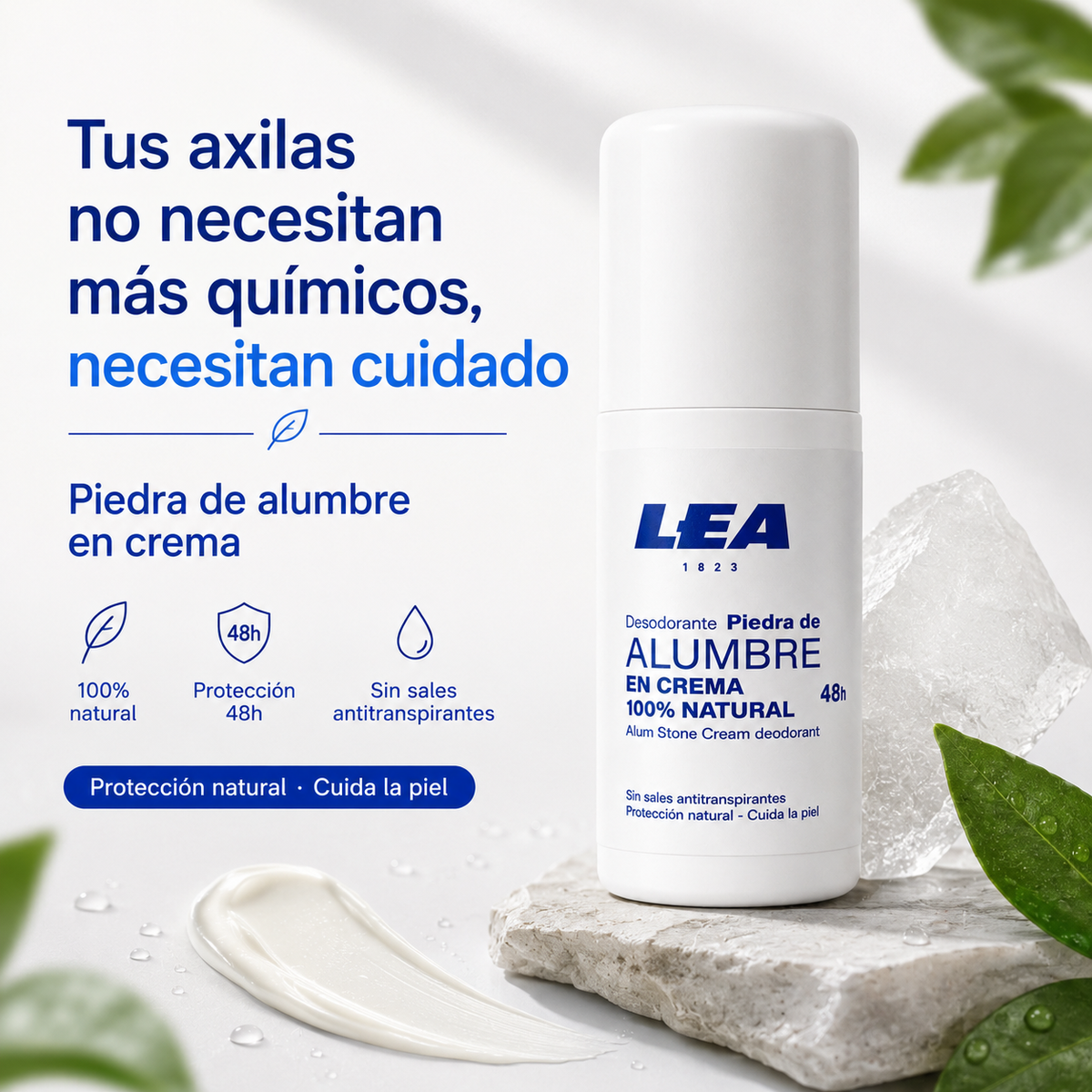 Desodorante LEA natural, SIN Aluminio + Envío GRATIS