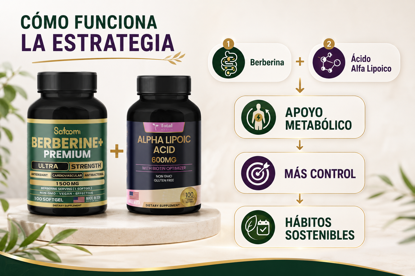 Kit Metabólico + Envío Gratis - Controla tus antojos y pierde grasa sin estar hambrienta