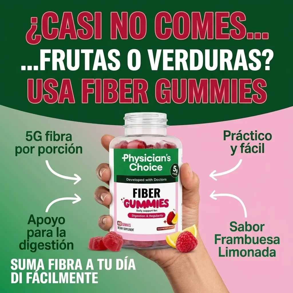 FIBRA 5g en GOMITAS + Envío GRATIS