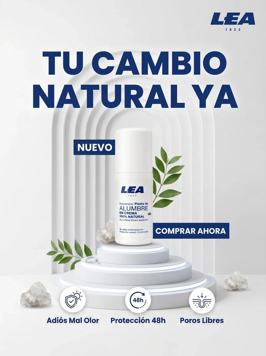 Desodorante LEA natural, SIN Aluminio + Envío GRATIS
